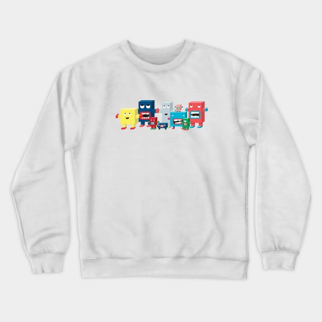 Box peoples Crewneck Sweatshirt by now83